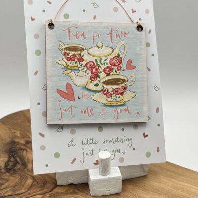 Tea for two | Friendship hanging decoration